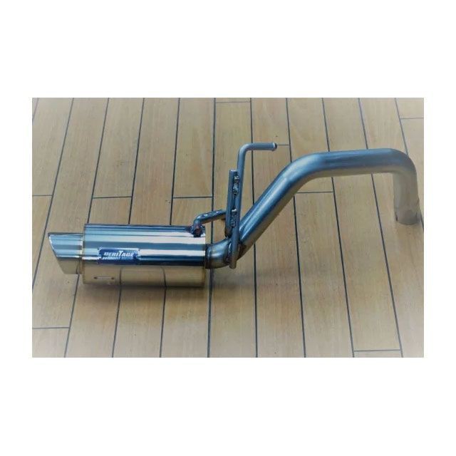 ジムケンタック ヘリテージ左出しマフラーJB64 マフラー認証制度適合モデル JIMKEN TAC 車 自動車の通販は