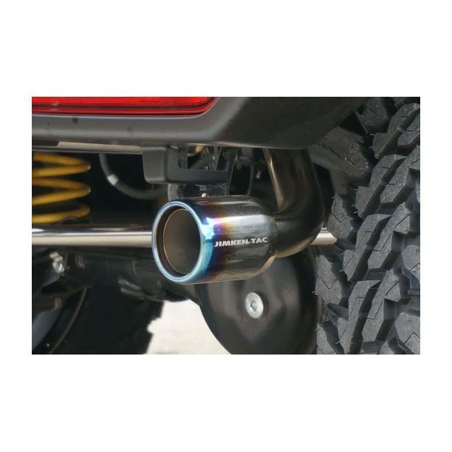 ジムケンタック JIMKENスポーツマフラーチタン風仕上げ マフラー認証制度適合モデル JIMKEN TAC