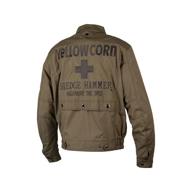 YELLOW CORN SLEDGE HAMMER 3L ジャケット Vintage Yellow Corn Motorsports Sledge Hammer Jacket Medium