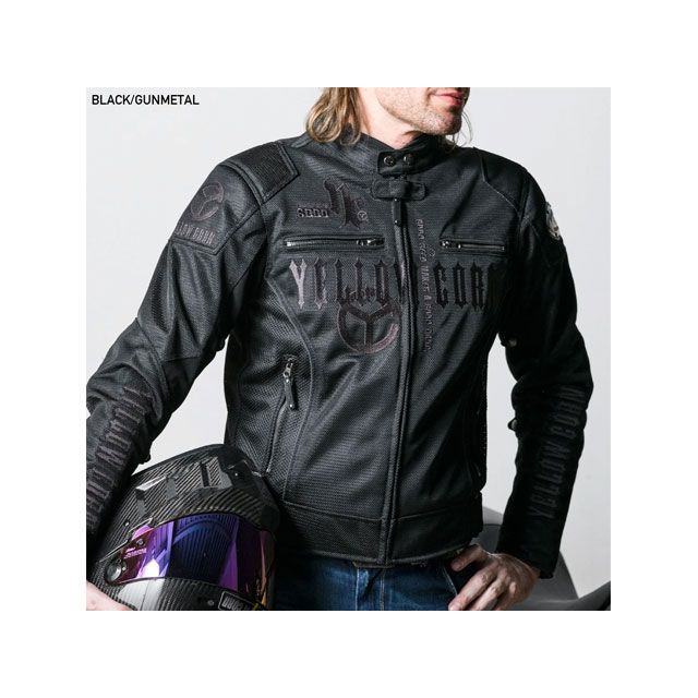 イエローコーン 2024春夏モデル YELLOW CORN SEED SJ-4104 ジャケット（ブラック/ガンメタル） サイズ M YeLLOW …の通販は 23,974円