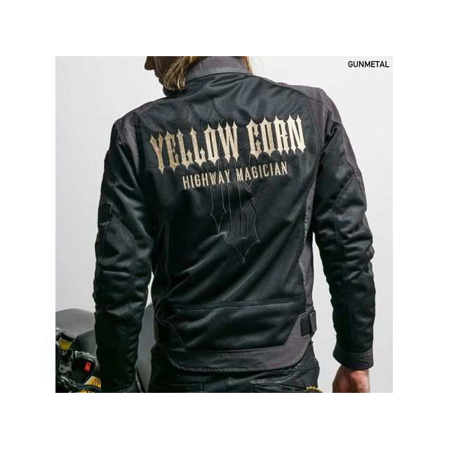 イエローコーン 2024春夏モデル YELLOW CORN SEED SJ-4105 ジャケット（ガンメタル） サイズ M YeLLOW CORN …