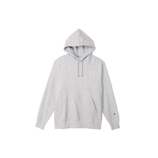 チャンピオン C3-Y136 HOODED SWEATSHIR（オックスフォードグレー） サイズ L champion キャンプ