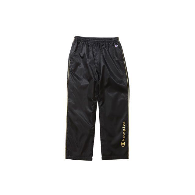 チャンピオン C3-YSD16 WIND BREAKER PAN（ブラック×ゴールド） サイズ S champion キャンプの通販は 7,190円