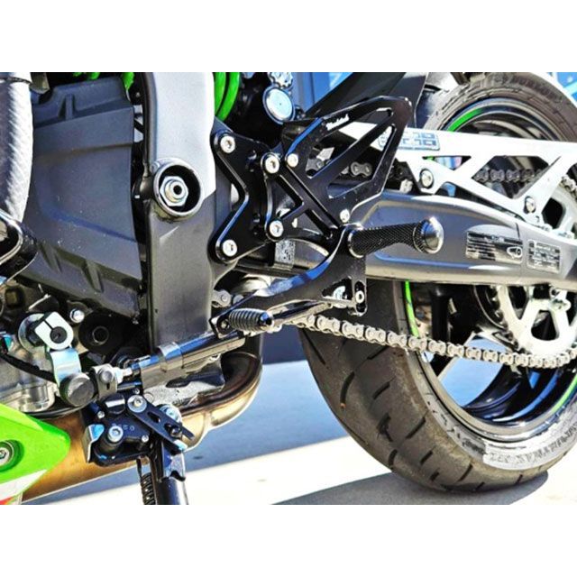ウッドストック ZX-4R/4RRバックステップ STDペダル ハイグリップ