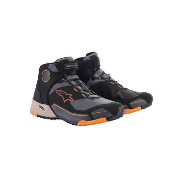 アルパインスターズ CR-X DRYSTAR RIDING SHOES（1284 BLACK LIGHT BROWN ORANGE） 大きさ 8.5…