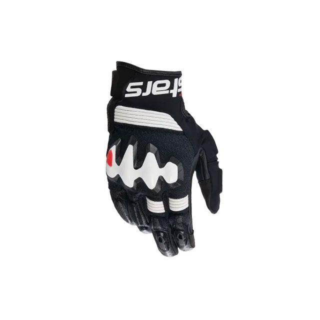 アルパインスターズ HALO LEATHER GLOVES（12 BLACK WHITE） サイズ XL Alpinestars