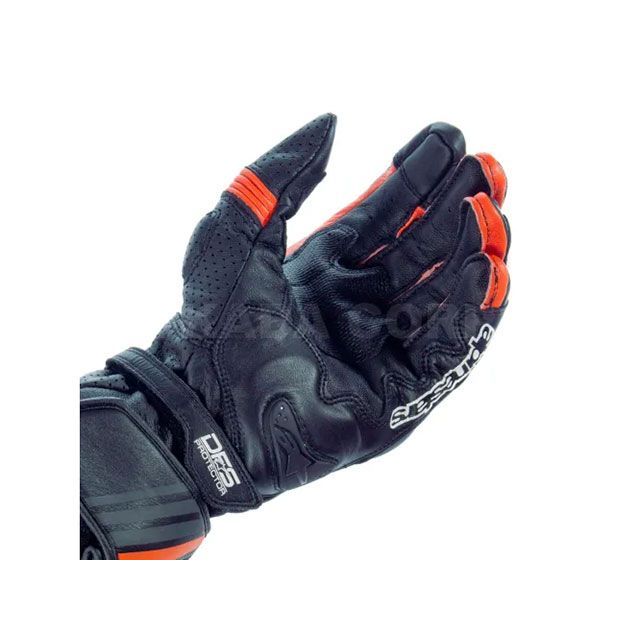 アルパインスターズ バイクグローブ 9135 METAL GRAY BLACK YELL RED FLUO (サイズ:M) GP PLUS