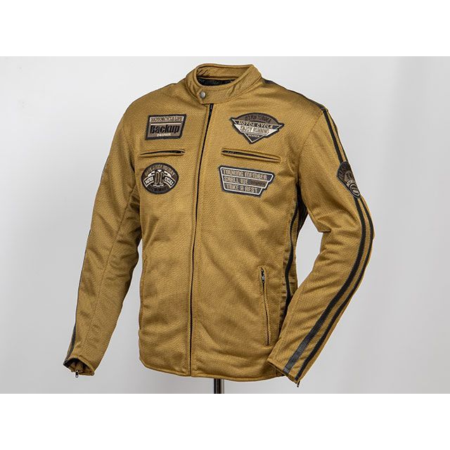 デグナー 2024春夏モデル 24SJ-1 メッシュジャケット（ブラウン） サイズ LW DEGNER バイクの通販は