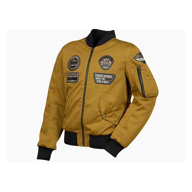 デグナー 2024春夏モデル 24SJ-2 メッシュMA-1ジャケット（ブラウン） サイズ L DEGNER バイクの通販は 25,300円