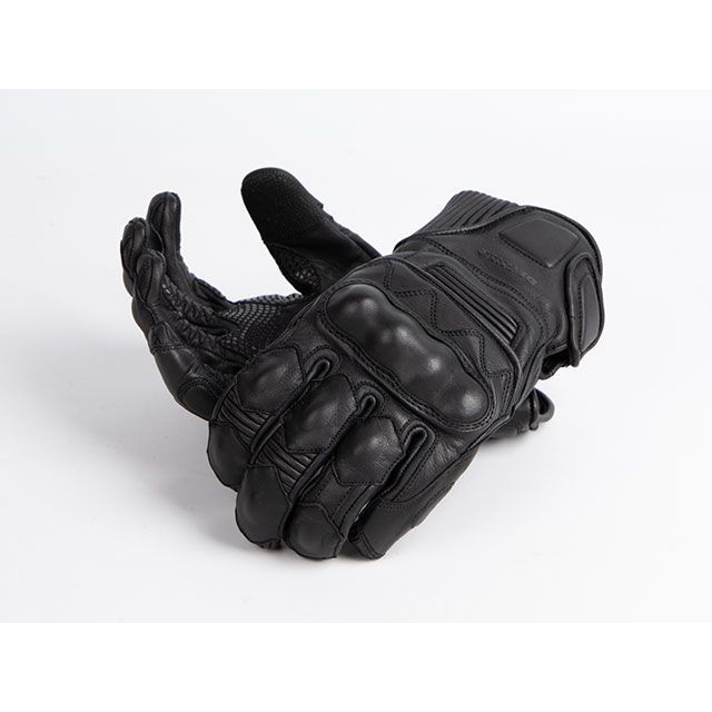 De marchi☆デマルキ レザーグローブ size:M ブラック De marchi