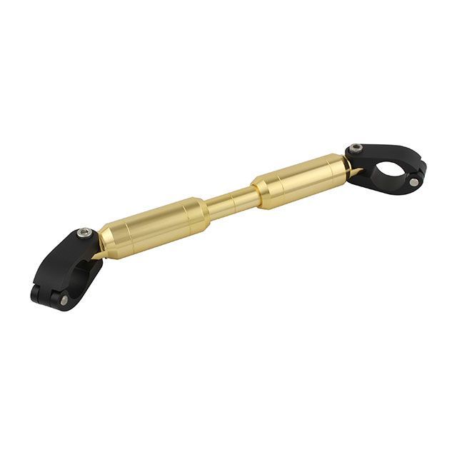 ポッシュフェイス φ22.2mmハンドル用 アジャスタブルハンドルブレースキット（シャンパンゴールド） POSH Faith バイクの通販は 5,858円