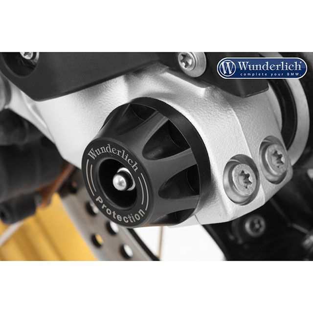 ワンダーリッヒ DoubleShock クラッシュプロテクター（フロントアクスルスライダー） Wunderlich バイクの通販は