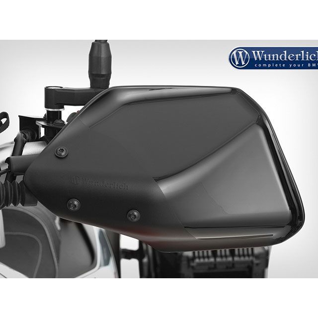 Wunderlich ワンダーリッヒ ハンドプロテクター カラー：クリアー F650GS F700GS F800GS F800R R1200GS R1200R R1200RT BMW BMW ハンドガード・ナックルガード Wunderlich ワンダーリッヒ ハンドプロテクター 純正
