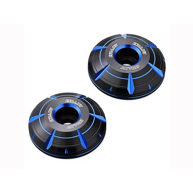 デイトナ PREMIUM ZONE（TM）ハンドルバーエンドプラグ HANABI（ブルー） DAYTONA