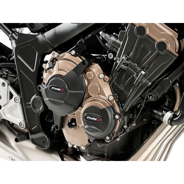 プーチ CBR650R エンジンケースカバー（ブラック） Puig