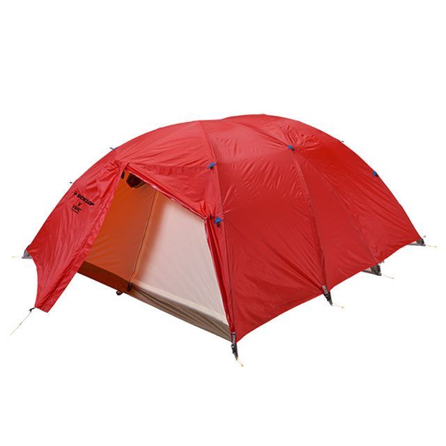 ダンロップ アウトドア タフコンディションアルパインテント6人用両入口（レッド） DUNLOP