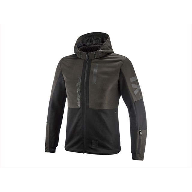 IXON 2024春夏モデル M-PARK AIR A ジャケット（ダークカーキ/ブラック