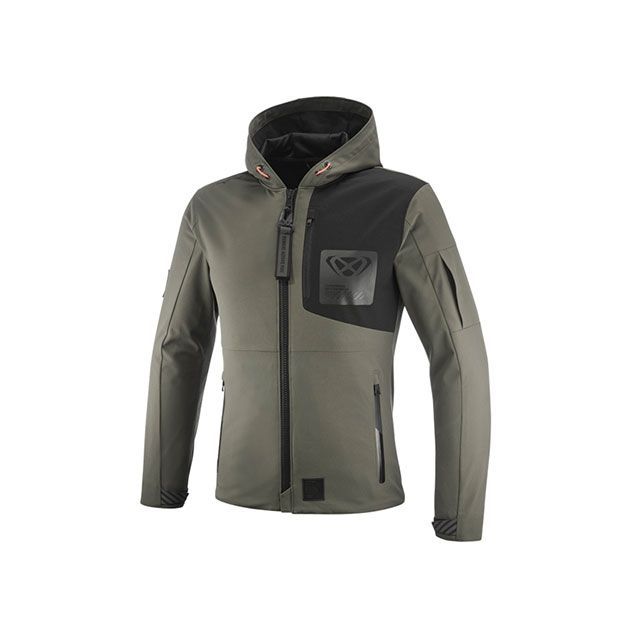 IXON 2024春夏モデル M-DISTRICT WR A ジャケット（カーキ/ブラック