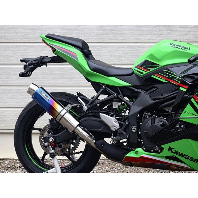 ダブルアールズ ZX-4R SE/ZX-4RR JMCA スリップオン ラウンド・焼き色