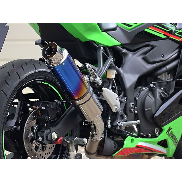 ダブルアールズ ZX-4R SE/ZX-4RR JMCA スリップオン ラウンド・焼き色