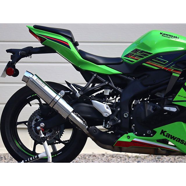 ダブルアールズ ZX-25R/SE JMCA スリップオン ラウンド・ステンレス