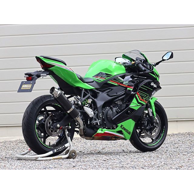 ダブルアールズ ZX-25R/SE JMCA スリップオン ラウンド・カーボン