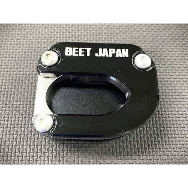 ビートジャパン ニンジャ ZX-4R SE ニンジャ ZX-4RR KRT エディション サイドスタンドプレートKIT 20mm(ブラック) BEE…の通販は
