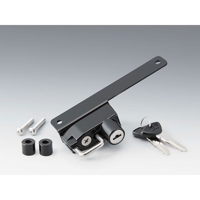 キジマ X350 ヘルメットロック（ブラック） KIJIMA バイクの通販は