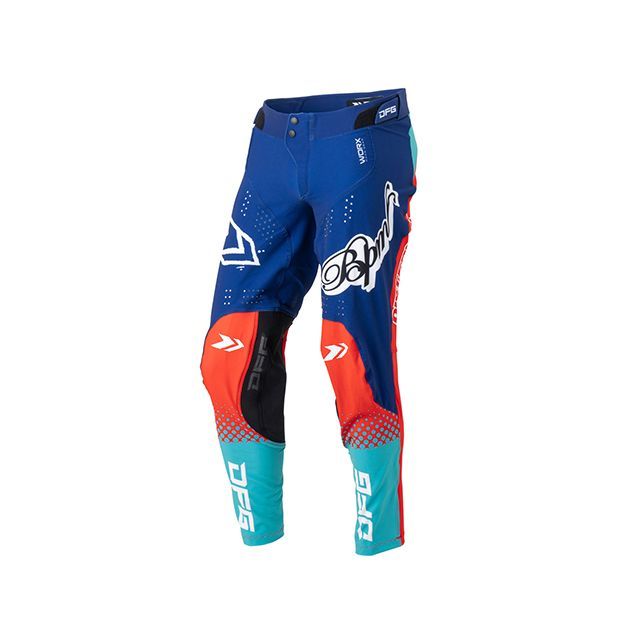 ディーエフジー ワークス パンツ BPM ニューエイジ（レッド/ネイビー） サイズ 30 DFG バイクの通販は 21,424円