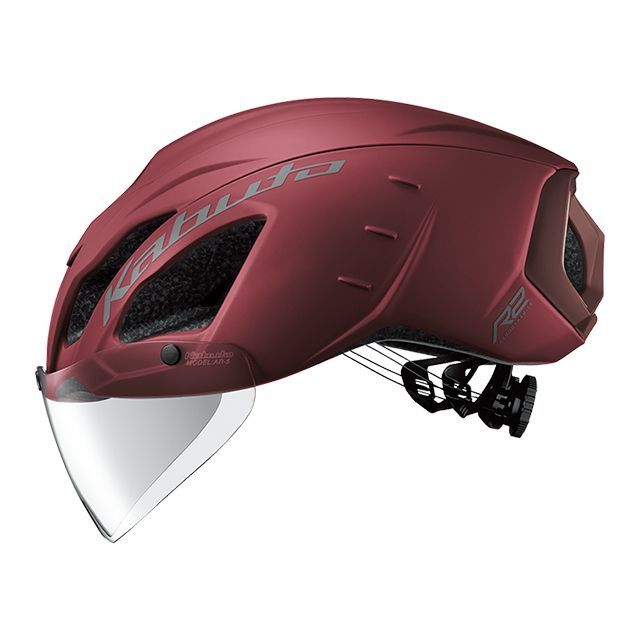 オージーケーカブト（自転車） ヘルメット AERO-R2（マットバーガンディ） サイズ S／M（55-58cm） OGK KABUTO