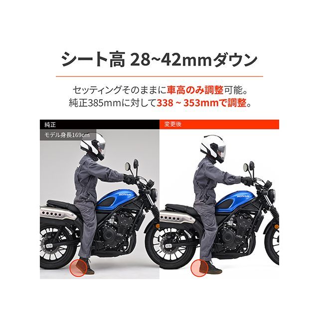 デイトナ CL500 ローダウンキット CL500 DAYTONA 【公式通販】