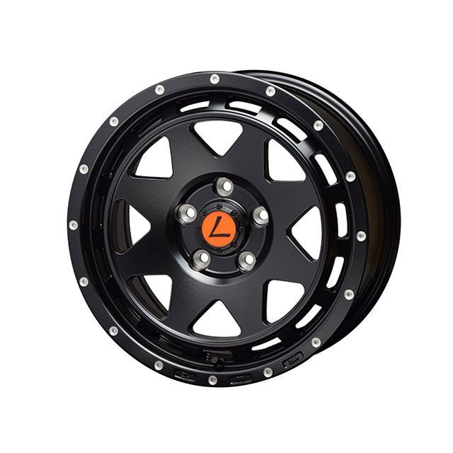トライアルファ レオウィング クロス 16×7.0J 4本セット（セミグロスブラック） TRYALPHA