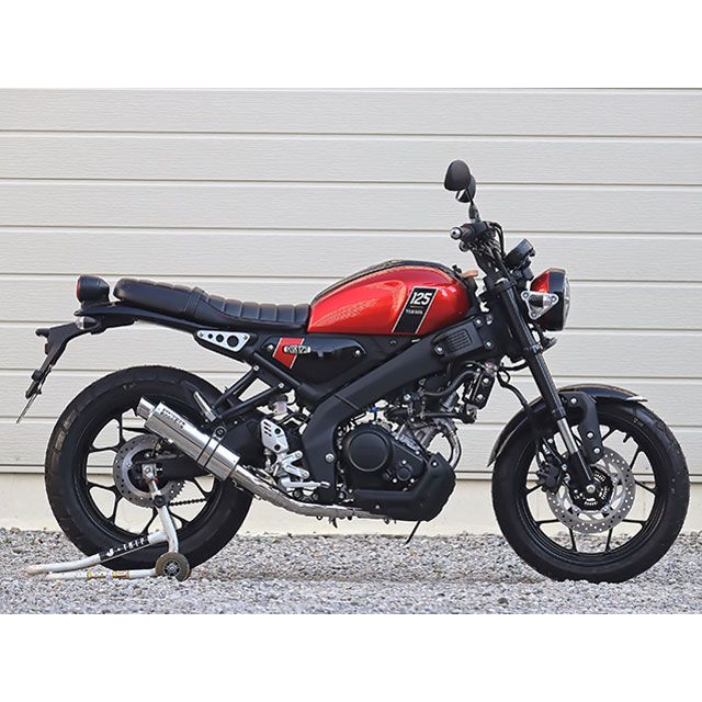 ダブルアールズ XSR125 JMCA フルエキゾースト ショートオーバル