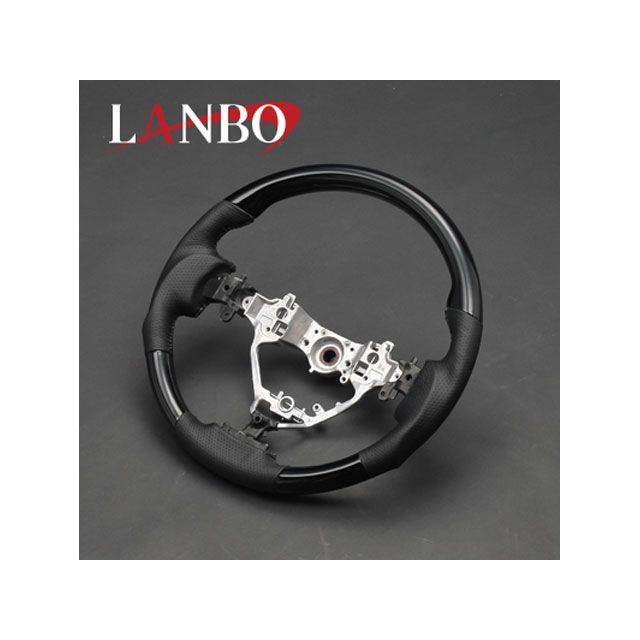 LANBO デザインステアリング ガングリップ 80ノア/VOXY/エスクァイア（ピアノブラック） LANBO 21,178円
