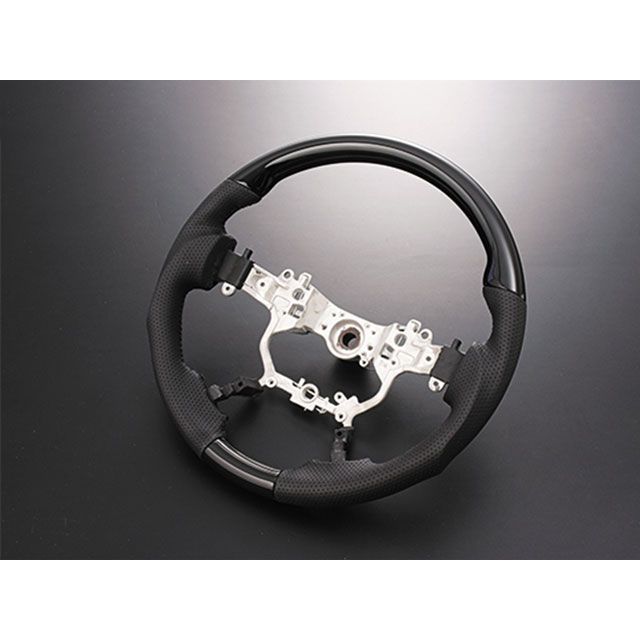 LANBO デザインステアリング ガングリップ 30アルヴェル（ピアノブラック） LANBO 車 自動車の通販は 29,092円