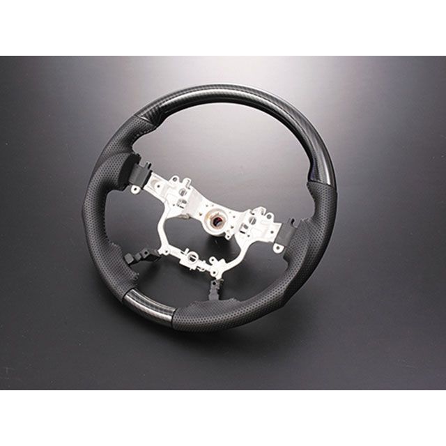 LANBO デザインステアリング ガングリップ 30アルヴェル（ブラックカーボン） LANBO 車 自動車の通販は