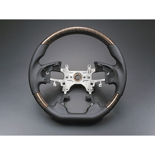 LANBO オリジナルコンビステアリング ガングリップ オデッセイ RC1-4（茶木目） LANBO