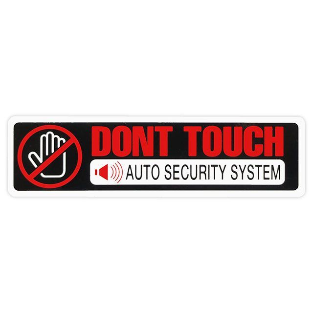 東洋マーク Z-3002 T350ステッカー（DONT TOUCH） Toyo Mark 日用品