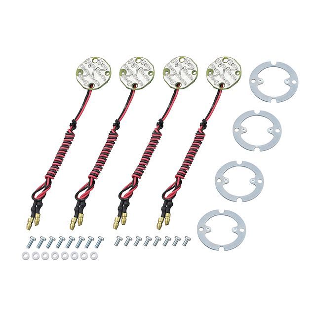 ポッシュフェイス 汎用 スーパーバイクウインカー用 LED基板コンバージョンキット POSH Faith バイクの通販は電装