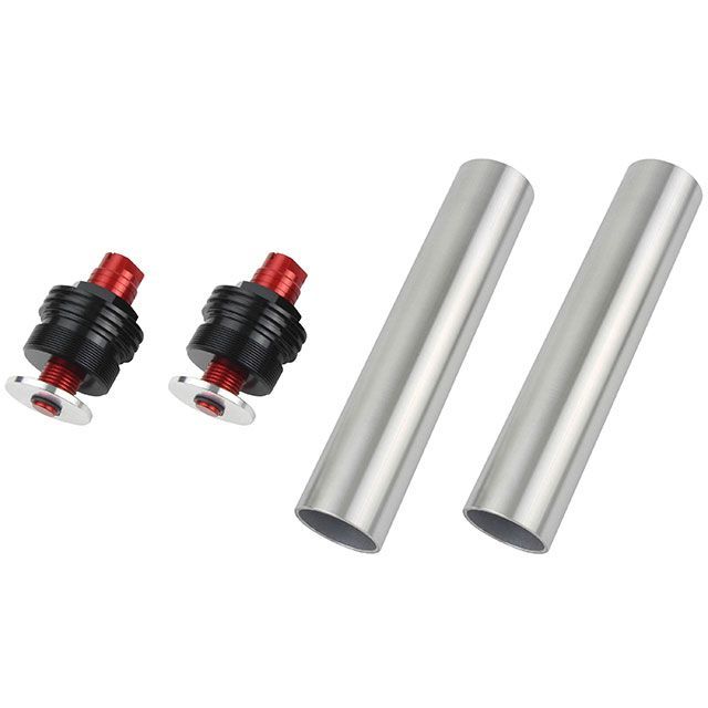 ポッシュフェイス Z650RS イニシャルアジャスタータイプ2（ブラックボディ/レッドシャフト） POSH Faith バイクの通販は