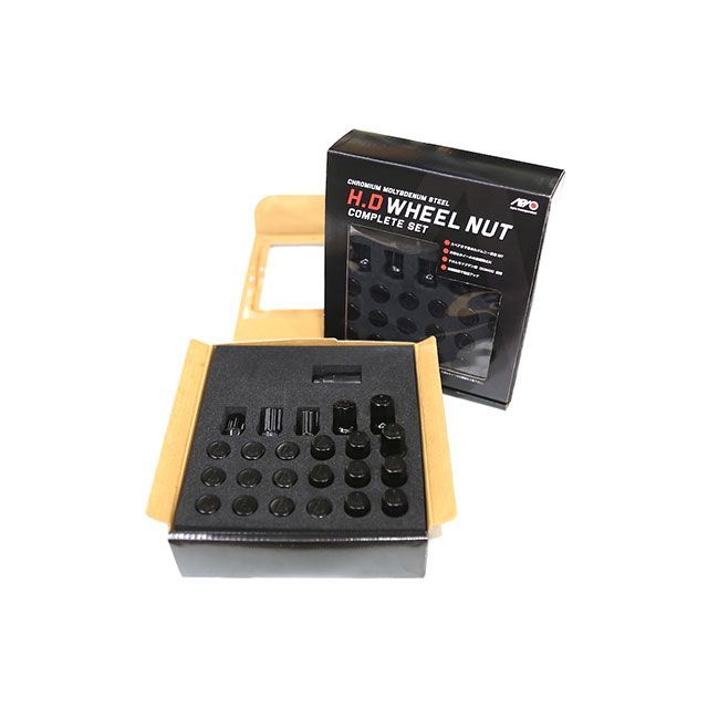 APIO H．D WHEEL NUT COMPLETE SET 31mm APIO