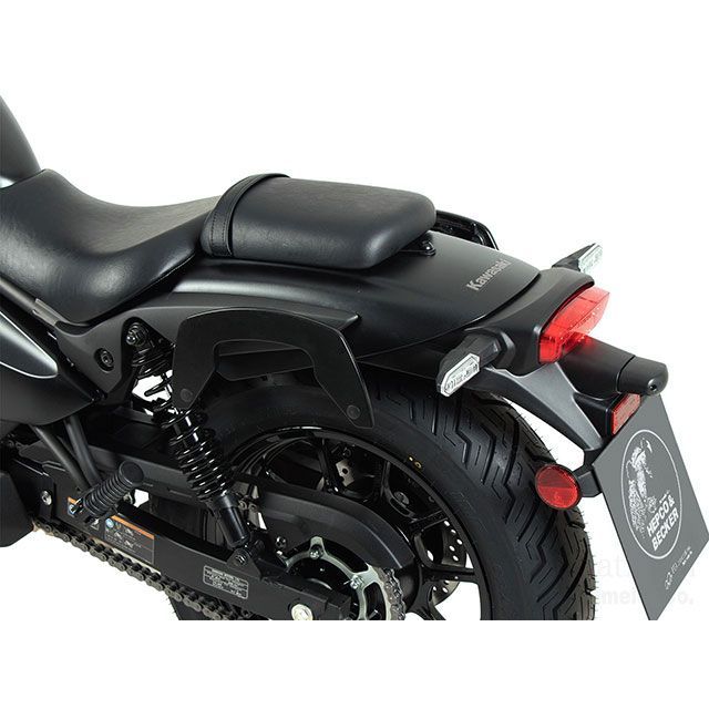 ヘプコ＆ベッカー Eliminator 400 Eliminator 500 サイドソフトケースホルダー「C-Bow」（ブラック） HEPCO＆BE…