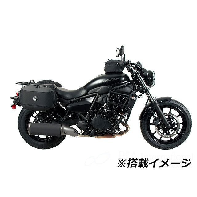 ヘプコ＆ベッカー Eliminator 400 Eliminator 500 サイドソフトケースホルダー「C-Bow」（ブラック） HEPCO＆BE…_3