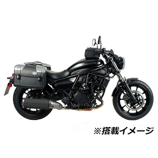 ヘプコ＆ベッカー Eliminator 400 Eliminator 500 サイドソフトケースホルダー「C-Bow」（ブラック） HEPCO＆BE…_4