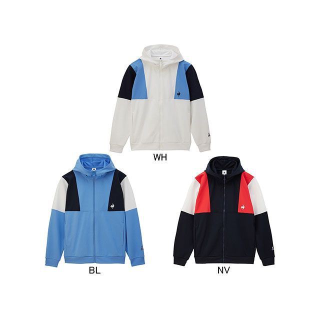 ルコック フーデッドジャケット（ホワイト） サイズ M le coq sportif キャンプの通販は