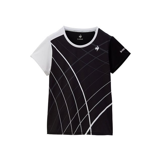 ルコック グラフィックゲームシャツ（ブラック） サイズ O le coq sportif キャンプの通販は 5,308円