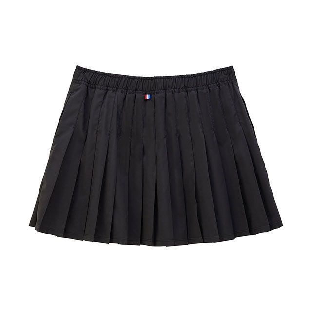 ルコック プリーツゲームスコート(ブラック) サイズ O le coq sportif キャンプの通販は ルコック プリーツゲームスコート(ブラック) サイズ O le coq sportif キャンプの通販は