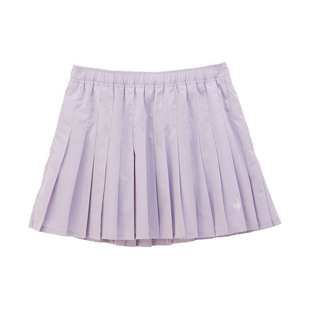 ルコック プリーツゲームスコート（パープル） サイズ S le coq sportif キャンプの通販は 7,225円