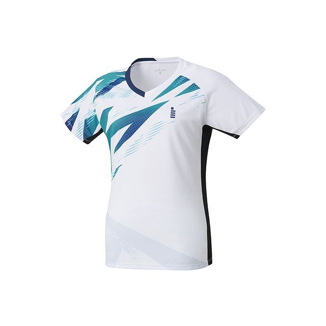 ゴーセン レディースゲームシャツ（ホワイト） サイズ S GOSEN