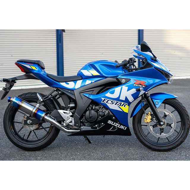 メタルギア GSX-R125 GSX-S125 スポーツマフラー METALGEAR バイク